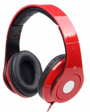 Ακουστικά με Μικρόφωνο  Gembird - MHS-DTW-R, Κόκκινο/Μαύρο