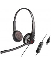 Ακουστικά με μικρόφωνο Addasound - EPIC 512 Duo, μαύρα/γκρι