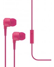 Ακουστικά με μικρόφωνο ttec - J10, ροζ