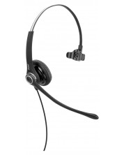 Ακουστικά με μικρόφωνο Axtel - PRO mono NC WB, μαύρα