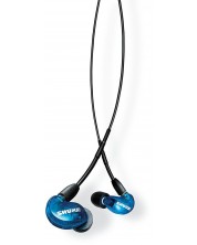 Ακουστικά με μικρόφωνο Shure - SE215 Pro SP, Μπλε -1