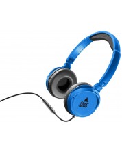 Ακουστικά με μικρόφωνο Cellularline - Music Sound 8864, μπλε -1