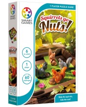 Παιδικό παιχνίδι Smart Games - Squirrels Go Nuts -1