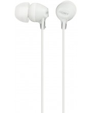 Ακουστικά Sony - MDR-EX15LP, λευκά -1