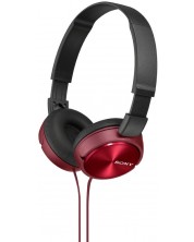 Ακουστικά Sony -MDR-ZX310 ,μαύρο/κόκκινο -1