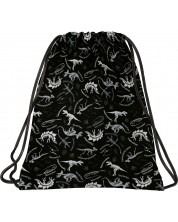 Αθλητική τσάντα Derform BackUp - Black dinosaurs -1
