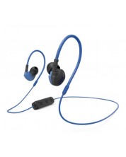 Αθλητικά ακουστικά Hama - Freedom Athletics, μαύρο/μπλε