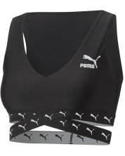 Γυναικείο Αθλητικό Μπουστάκι  Puma - Dare to Cropped Top, μαύρο