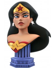 Αγαλματίδιο προτομή Diamond Select Marvel: Justice League - Wonder Woman (Legends in 3D), 25 εκ