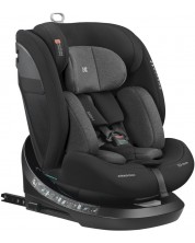 Κάθισμα αυτοκινήτου KikkaBoo - i-Hike, IsoFix, i-Size, 40-150 cm, Dark Grey