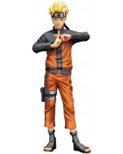 Αγαλματίδιο  Banpresto Animation: Naruto Shippuden - Uzumaki Naruto (Grandista Nero) (Manga Dimensions), 27 cm -1