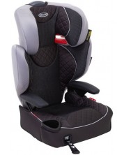 Παιδικό κάθισμα αυτοκινήτου Graco - Affix IsoCatch, 15-36 kg, Grey Flannel	 -1