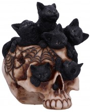 Αγαλματίδιο Nemesis Now Adult: Gothic - Cranial Litter, 14 cm