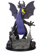 Αγαλματίδιο Quantum Mechanix Disney: Villains - The Maleficent Dragon (Q-Fig Max Elite), 22 cm