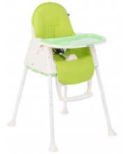 Καρέκλα φαγητού KikkaBoo - Creamy, πράσινο -1