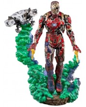 Αγαλματίδιο Iron Studios Marvel: Spider-Man - Illusion Iron Man (Deluxe Art Scale), 21 cm