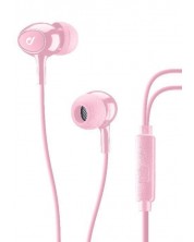 Ακουστικά με μικρόφωνο AQL - Acoustic, ροζ -1