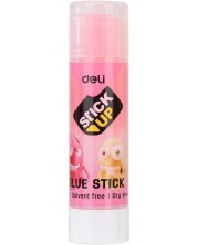 Ξηρή κόλλα Deli Stick Up - Bumpees, EA20700, 8 g,ροζ