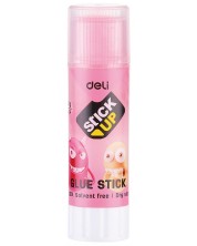 Ξηρή κόλλα Deli Stick Up - Bumpees, EA20900, 21 g,ροζ