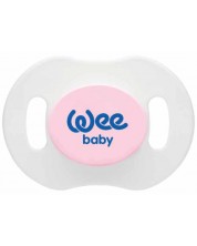 Πιπίλα Wee Baby Glowing - Pink, 0-6 μηνών -1