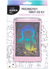 Tablet  ζωγραφικής  Kidea - LCD οθόνη , ροζ -1