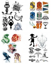 Τατουάζ Cine Replicas Movies: Harry Potter - Set, 35 τεμάχια -1
