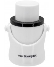 Φελλός σαμπάνιας με αντλία 2 σε 1 Vin Bouquet - VB FIT 1159, λευκό -1
