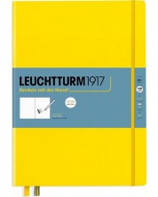 Σημειωματάριο Leuchtturm1917 Master - A4+,  κίτρινο, λευκές σελίδες -1