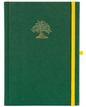 Σημειωματάριο με λινά καλύμματα Blopo - The Tree, διακεκομμένες σελίδες