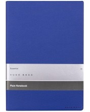 Σημειωματάριο Hugo Boss Essential Storyline - B5,  λευκά φύλλα, μπλε -1