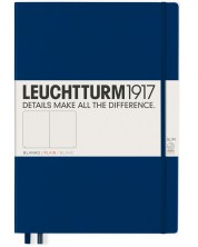 Σημειωματάριο  Leuchtturm1917 Master Slim - А4+, λευκές σελίδες ,Navy