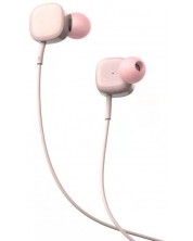 Ακουστικά με μικρόφωνο Tellur - Sigma, ροζ -1