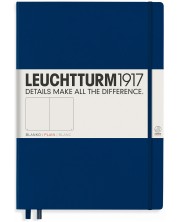 Σημειωματάριο   Leuchtturm1917 Master Classic - А4+, λευκές σελίδες ,Navy