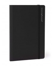 Σημειωματάριο  Pininfarina Notes - μαύρο,σελίδες με γραμμές