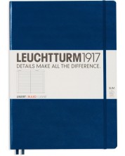 Σημειωματάριο  Leuchtturm1917 Master Slim - А4+,με γραμμές ,Navy