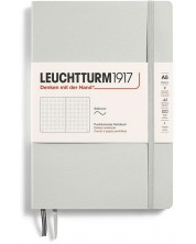 Σημειωματάριο Leuchtturm1917 Natural Colors - A5, γκρι, διακεκομμένες σελίδες, μαλακό εξώφυλλο -1
