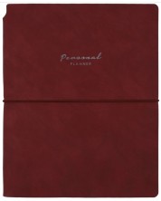 Σημειωματάριο Victoria's Journals Kuka - Μπορντό, πλαστικό κάλυμμα, 96 φύλλα, В5 -1