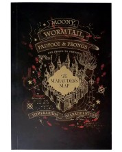 Σημειωματάριο Moriarty Art Project Movies: Harry Potter - Marauder's Map (Gold version)
