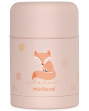 Θερμός φαγητού Miniland - Candy, 600 ml, ροζ -1