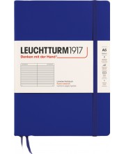 Σημειωματάριο  Leuchtturm1917 New Colours - A5, με γραμμές, Ink, με σκληρό εξώφυλλο -1