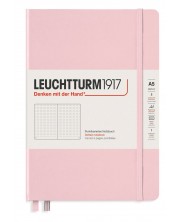 Σημειωματάριο  Leuchtturm1917 Muted Colours - А5, ροζ,σελίδες με τελείες