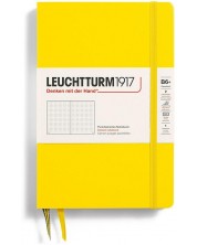 Σημειωματάριο Leuchtturm1917 Paperback - B6+, κίτρινο, διακεκομμένες σελίδες, σκληρό εξώφυλλο