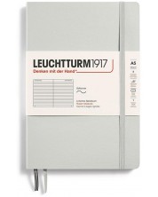Σημειωματάριο Leuchtturm1917 Natural Colors - A5, γκρι, με γραμμές, μαλακό εξώφυλλο -1