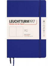 Σημειωματάριο Leuchtturm1917 New Colours - A5, λευκές σελίδες, Ink, μαλακό εξώφυλλο -1
