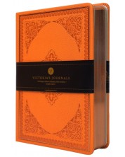 Σημειωματάριο Victoria's Journals Old Book - В6, πορτοκαλί -1