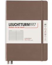 Σημειωματάριο  Leuchtturm1917 Rising Colors - А5,σελίδες με γραμμές ,Warm Earth