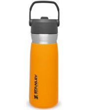 Θερμικό μπουκάλι νερού Stanley IceFlow Go Flip Straw - Saffron, 0.65 l	 -1