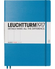 Σημειωματάριο Leuchtturm1917 Medium A5 - Ανοιχτό μπλε, λευκές σελίδες