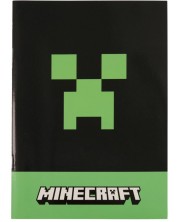 Τετράδιο Graffiti Minecraft - Greeper, A5, μικρά τετράγωνα -1