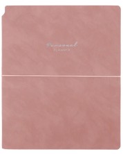 Σημειωματάριο Victoria's Journals Kuka - Ροζ, πλαστικό κάλυμμα, 96 φύλλα, В5 -1